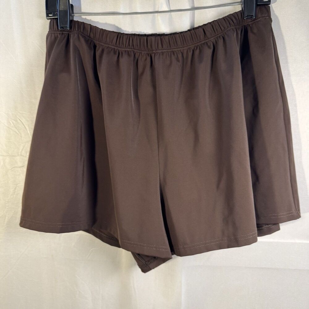 Suit Yourself Women’s Swim Shorts Brown Size 16-Modest Swim Bottoms Beach Pool - Picture 7 of 7